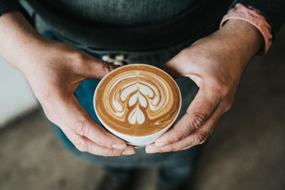 Coffee to warm your hands