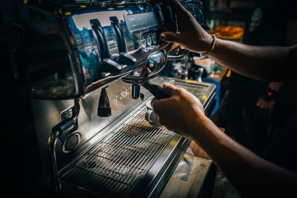 On the machine